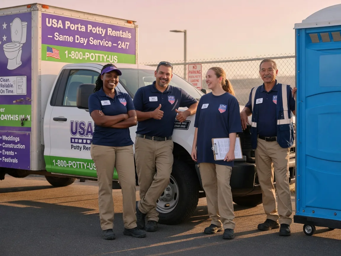 Porta Potty Rental company in Gridley, CA