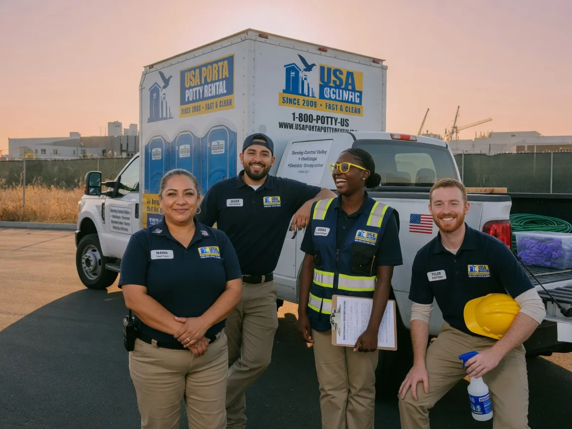 Portable Toilet Rental company in Gridley, CA